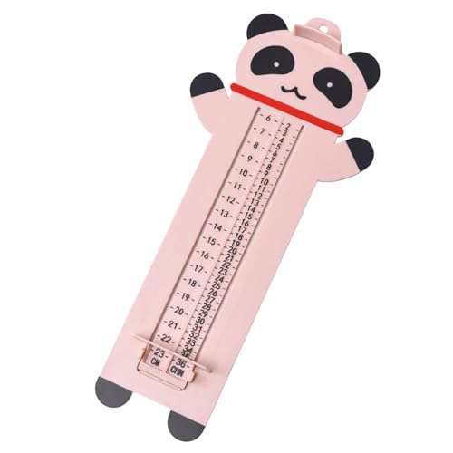 Fußmessgerät für Kinder, Fußmessgerät für Kinder, Panda-genaue Messdiagramm, Linealmessgerät für die Messung von Schuhfüßen, von Generic