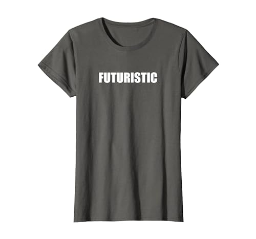Futuristisch T-Shirt, Damen, Anthrazit, XS Futuristisch T-Shirt, Damen, Anthrazit, XS von Generic