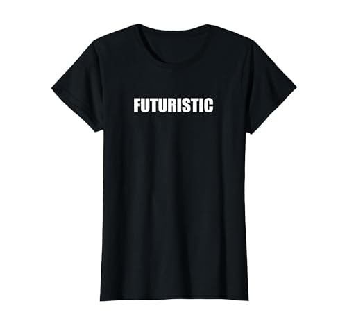 Futuristisch T-Shirt, Damen, Schwarz, XS von Generic
