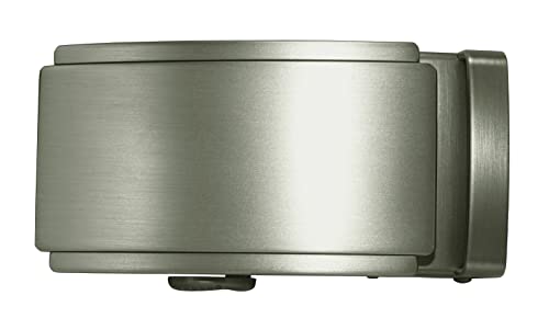 GUBOSS Automatische Ratschenschnalle mit massiver Legierung für Herren Ledergürtel 35 mm, AB610, Medium von Generic