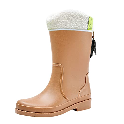 Gartenschuhe Damen Rain Boots Wasserdichte Breite Füße Gartenstiefel Robust rutschfeste Gartenstiefel rutschfeste Breite Füße Gummistiefel 2025 Neue von Generic