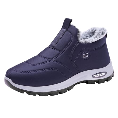 Gefüttert Winterstiefel Herren Warm Winterschuhe rutschfest Schneestiefel Gefüttert Schneeschuhe Warm Winter rutschfest Schneestiefel Wanderstiefel Winterboots Winterschuhe Winter von Generic