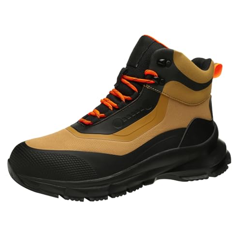 Gefütterte Gummistiefel Herren Arbeitsschuhe S1 Leicht Herren Regenschuhe Schuhe Mit Boa Verschluss Herren Herren Schuhe Winter Leichte Wanderschuhe Herren Schuhe Herren Arbeit von Generic