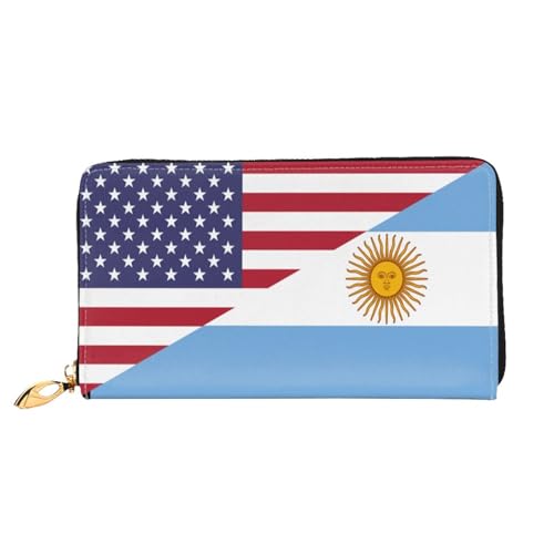 Geldbörse Amerika Argentinien Freundschaftsflagge Portemonnaie Printmotiv Kleine Münzbörse Nette Geldbeute Für Frauen, Mädchen, Kinder von Generic