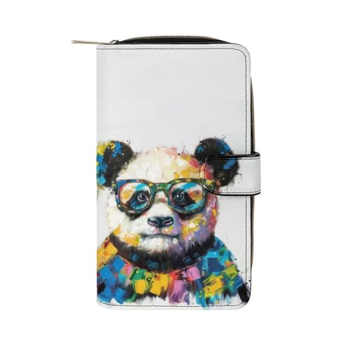 Geldbörse Süßer Panda Brieftasche Retro Wallet Lustige Portemonnaie Für Kinder, Mädchen, Lehrer von Generic