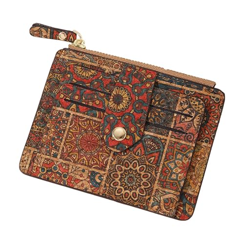 Geldbörse für Damen, Kartenhalter für Damen - Vintage Damen Kartenhalter | Geldbörse, Kartenetui Slim für Ausweise, kleine Gegenstände, D, riferimento alla descrizione, Siehe Beschreibung von Generic