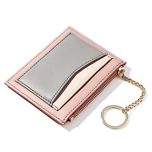 Geldbörse wechseln Leichte, Kurze Mini-Geldbörse for Damen (Farbe : Pink, Size : 11.5x9.5x1.3cm) von Generic