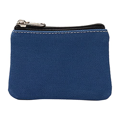 Geldbörsen Männer Kartentasche, einfache kleine Stofftasche, Aufbewahrungstasche Herren Brieftasche Klein Münzfach (Blue, One Size) von Generic