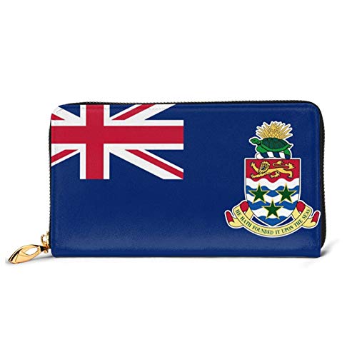 Geldtasche Flagge Der Cayman Islands2 Handtaschen Kreative Tragbare Brieftasche Retro Geldbörse Für Freund, Mädchen, Mutter von Generic