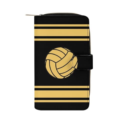 Geldtasche Linien Und Volleyball Wallet Retro Kleine Münzbörse Nette Portmonee Für Tochter, Freund, Kinder von Generic