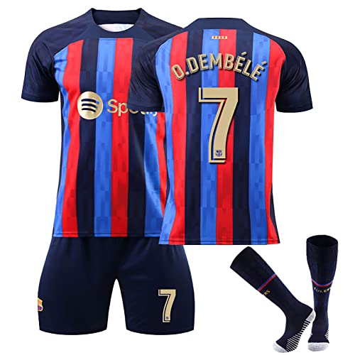 Generic 2022/23 Fußball Trikot Kinder Set Nr. 9 Nr. 10/7/30/21 Fußballtrikot Jersey Fußballtrikot, FußBall Trikot für Jungen/Herren,Outdoor,Fußballkleidung von Generic