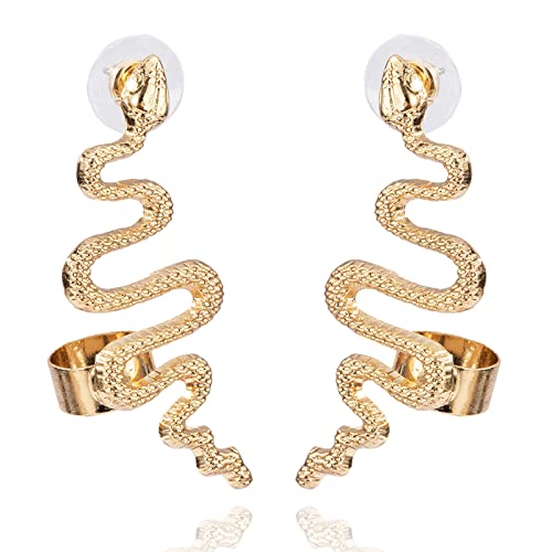 Generic 2Pcs Schlange Stud Ohrringe Gebogene Schlange Geformt Schmuck Schlange Ohrringe Gothic Frau Ohr- Stud Geschenk Legierung Ohr Schmuck für Frauen Mädchen Goldene Generic 2Pcs Schlange Stud Ohrringe Gebogene Schlange Geformt Schmuck Schlange Ohrringe Gothic Frau Ohr- Stud Geschenk Legierung Ohr Schmuck für Frauen Mädchen Goldene von Generic