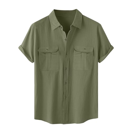 Generic Angebote des Tages Heute Deal Leinenhemd Herren Sommer Stretch T Shirt Kurzarm Passform Tops Komfortables Passform Hawaiihemd Regular Workout Arbeitshemd Sportshirt Bequeme Casual Herrenhemd Generic Angebote des Tages Heute Deal Leinenhemd Herren Sommer Stretch T Shirt Kurzarm Passform Tops Komfortables Passform Hawaiihemd Regular Workout Arbeitshemd Sportshirt Bequeme Casual Herrenhemd von Generic
