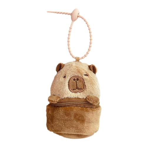 Generic Capybara Geldbörsen Clutch Schlüsselanhänger für Rucksäcke für Damen Und Herren, Neujahrsgeschenke von Generic