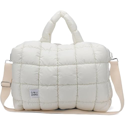 Generic Einfache Wolkenbeutel Baumwollbeutel Handtasche for Sportvergleichstasche mit Mehreren Fächern bequemer Tragen von Generic