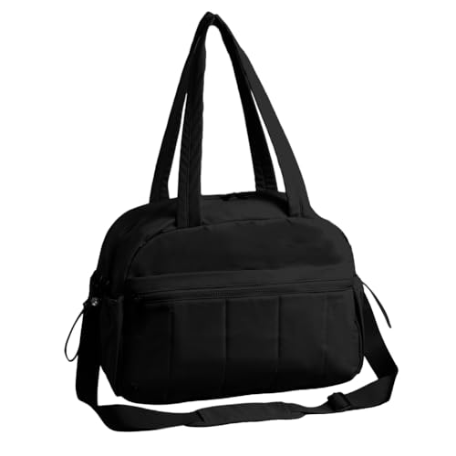 Generic Gesteppte Puffer -Fitness -Tasche mit nasse Tasche Large Reisebühne for Frauen über Nacht Weekender Sporttasche von Generic