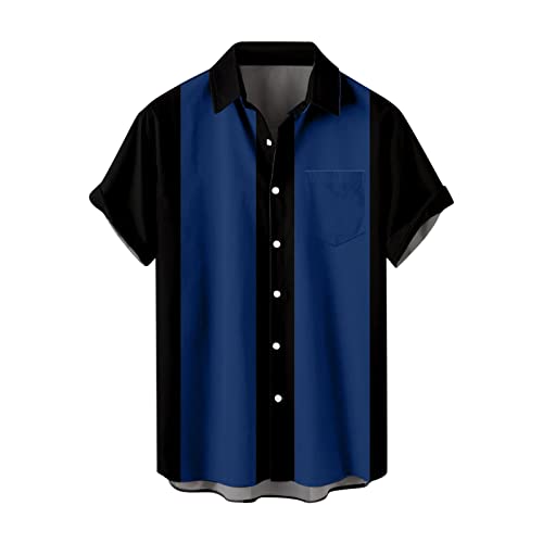Generic Hawaii Hemd Männer Fronttasche Bügelfrei Strand Beach Sommer Freizeithemden Kurzarm Gestreiftes Hawaii Bowling Shirt Männer Button Down Freizeithemd Casual Sommerhemd Hawaiihemd Blau M Generic Hawaii Hemd Männer Fronttasche Bügelfrei Strand Beach Sommer Freizeithemden Kurzarm Gestreiftes Hawaii Bowling Shirt Männer Button Down Freizeithemd Casual Sommerhemd Hawaiihemd Blau M von Generic
