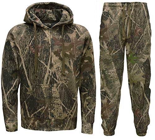 Herren Tarnen Trainingsanzug Sportanzug Jogging Hose Jacke (2XL, Trainingsanzug) von Generic