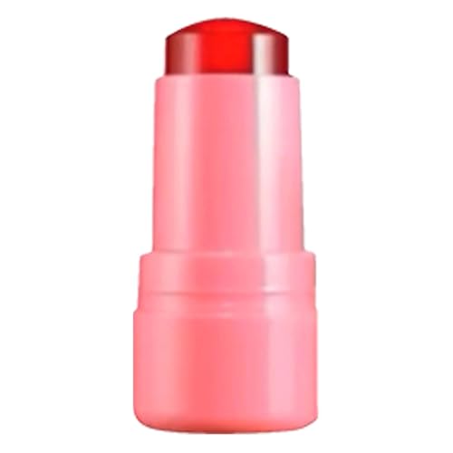 Generic Jelly Blush Stick Stain, Jelly Lippenstift-Tönung, 5g Cheek getönter Lipgloss, Gute Farbgebung für Lippen und Wangen, Lidschatten mit Geleefrüchten, natürlich für Frauen von Generic