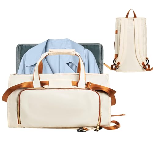 Generic Kleidersack Duffle, Handgepäck-Kleidersack | Anzugträger-Reisetasche 2 in 1 - Umwandelbare Kleidertaschen zum Aufhängen von Kleidung auf Reisen, Handgepäck-Reisetaschen für Männer und Frauen von Generic