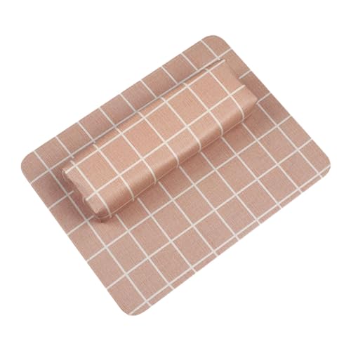 Generic Nagelarm Ruhe mit Matte bequemer wasserdichtes waschbares Maniküre Kissen REST NAGE KILB für Salons, Gelb von Generic