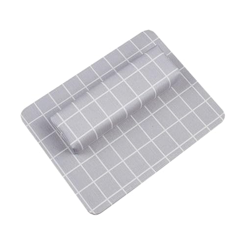 Generic Nagelarm Ruhe mit Matte bequemer wasserdichtes waschbares Maniküre Kissen REST NAGE KILB für Salons, Grau von Generic