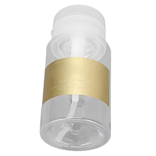 Generic Nagellackentfernung Pumpe, Pumpenflasche Spender Pumpenspender Feuchtigkeitsspendende Wasser Nagelentferner Press Pressflasche Make -up Remover Flasche Leere Flasche von Generic