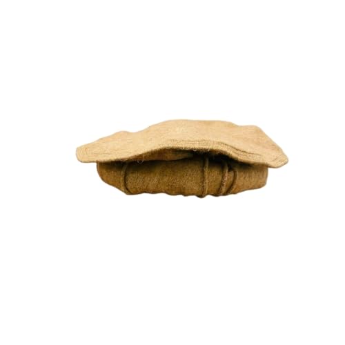 Generic Pakol Chitrali Cap - Afghani Pakol Hat - Pakul Cap Handmade 100% Wolle, Hellbraun, L Generic Pakol Chitrali Cap - Afghani Pakol Hat - Pakul Cap Handmade 100% Wolle, Hellbraun, L von Generic