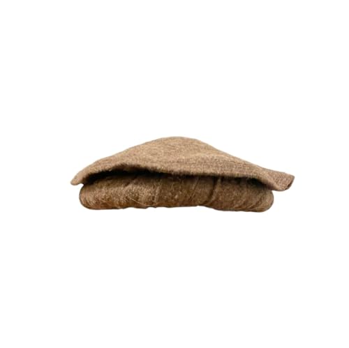 Generic Pakol Chitrali Cap - Afghani Pakol Hat - Pakul Cap Handmade 100% Wolle, khaki brown, L Generic Pakol Chitrali Cap - Afghani Pakol Hat - Pakul Cap Handmade 100% Wolle, khaki brown, L von Generic