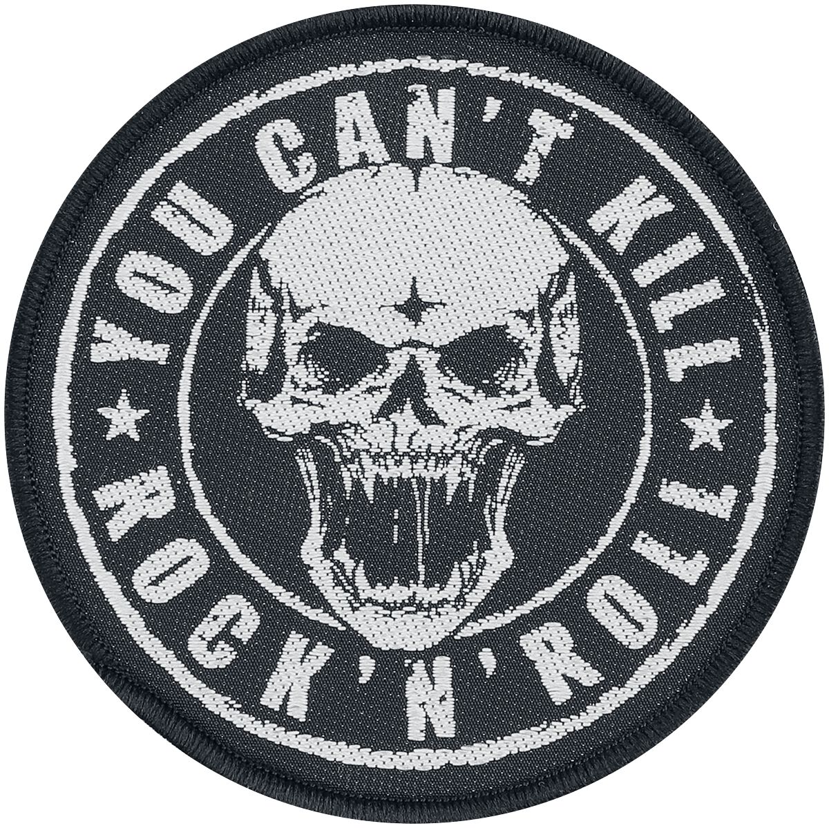 Generic Patch - You Can't Kill Rock N Roll - schwarz/weiß  - Lizenziertes Merchandise! von Generic