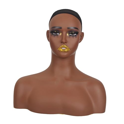 Generic Realistischer Weiblicher Schaufensterpuppenkopf, Büste für Hüte Und Generic Realistischer Weiblicher Schaufensterpuppenkopf, Büste für Hüte Und von Generic