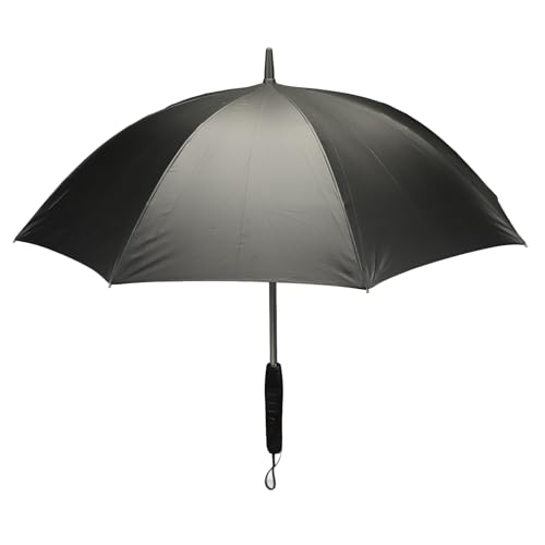 Generic Regenschirm mit Ventilator und Nebelspray, Golfschirm Regenschirme für Regen 8 Rippen 3 in 1 Blockierende Regenschirm Persönliche Lüfter Tragbarer Kühlfan - Zum Kühlen, (Silver) von Generic