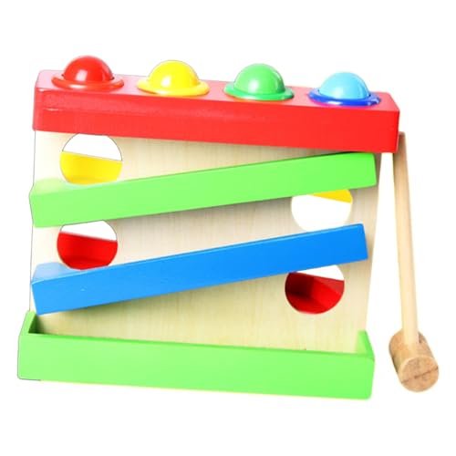 Generic Rolling Ball Drop Toy Pound A Ball mit Hammer für Kleinkinder Kinder Kinder von Generic