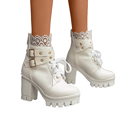 Stiefeletten Damen, Stiefel Damen Stiefeletten mit Absatz Blockabsatz Elegant Spitze Winterstiefel Cowboystiefel Kurzschaft Ankle Chelsea Boots Winter Kurz Stiefel Damenstiefel Winterschuhe Stiefeletten Damen, Stiefel Damen Stiefeletten mit Absatz Blockabsatz Elegant Spitze Winterstiefel Cowboystiefel Kurzschaft Ankle Chelsea Boots Winter Kurz Stiefel Damenstiefel Winterschuhe von Generic