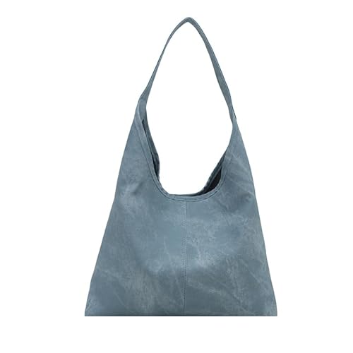 Generische Frauen Jeans Jean Handtaschen lässige Hobo -Taschen für Freizeit oder Arbeit (hellblau) von Generic
