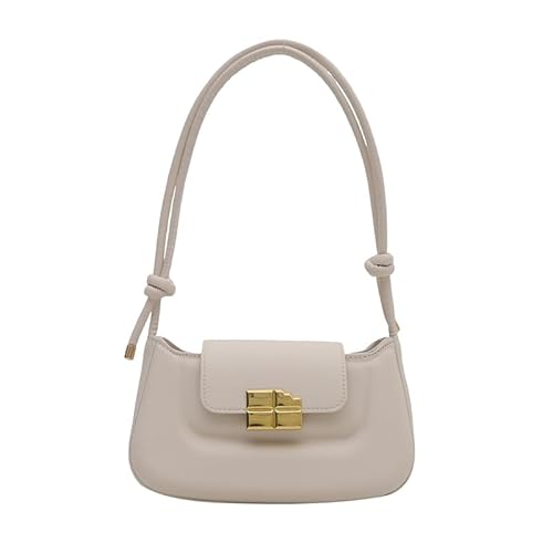 Generische Frauen Mädchen Lederklappe Trendy Umhängetasche Feste Farben Satchel Handtasche Schulter Satchel Geldbeutel Damen Käufer Tasche für Reisearbeit Urlaub von Generic