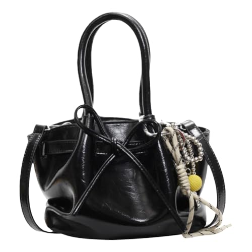 Generische Frauen PU -Modumhängetasche elegante Tote Bag Stylische Handtasche (schwarz) von Generic