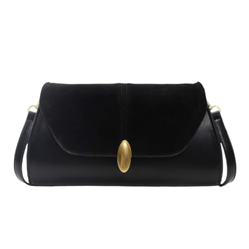 Generische Mode PU-Umhängetasche Stylish Crossbody mit großer Kapazität, Vintage kleine Einkaufstasche, verstellbarer Gurt, Messenger-Tasche Outdoor Reise von Generic