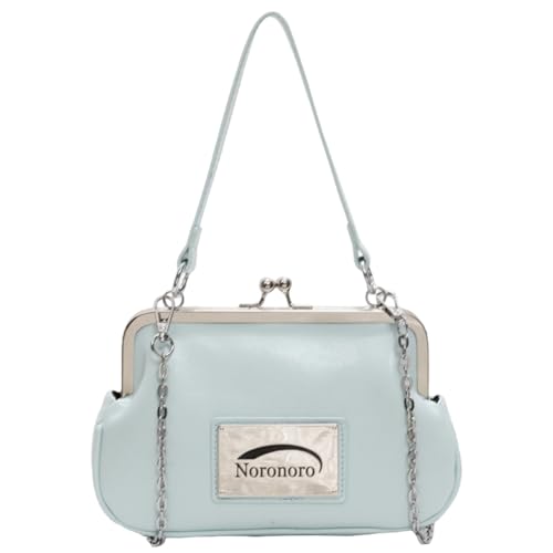 Generische PU Lederschale Kupplungsbeutel mit ketten eleganter Pendelkörperbodentasche (grün) von Generic