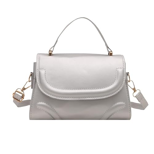 Generische Umhängetasche für Frauen mit innerer Taschen -Cross -Body -Tasche PU Leder Solid Color Messenger Bag Trendy Satchel Geldbörse für Arbeitsreisen von Generic