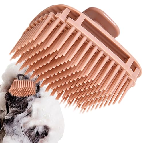 Generischer Kopfhaut-Massagegerät-Pinsel – Haarschrubber-Pinsel, quadratisches Kopfmassagegerät für Männer Frauen | Hohles Design für eine Shampoo-Reinigung u von Generic
