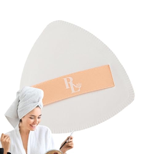 Generisches Dreiecksfundamentkissen - Gesichtsmake -up -Schwämme, geschwollenes Kissen - Pulverpuffer Make -up -Pad in Schwarz | Tragbar und praktisch für Flüssigkeit von Generic