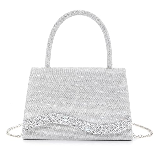 Generisches Glitzer -Strass -Abendbeutel funkelnde Kupplungsbaus für Frauenparty (Stil B) von Generic