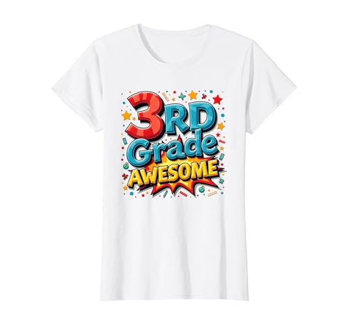 Geschenk für Jungen der 3. Klasse T-Shirt, Damen, Weiß, XS Geschenk für Jungen der 3. Klasse T-Shirt, Damen, Weiß, XS von Generic