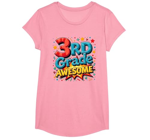 Geschenk für Jungen der 3. Klasse T-Shirt, Girls, Rosa, XS Geschenk für Jungen der 3. Klasse T-Shirt, Girls, Rosa, XS von Generic