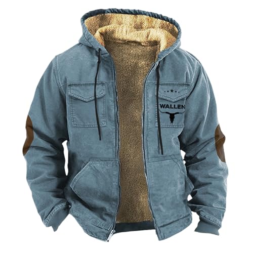 Geschenke unter 5 Pfund Herren Winter Fleece Warm Wasserdicht Jacke Winterjacke Übergangsjacke Vintage Windbreaker Winterjacke Stehkragen Motorrad Militär Fliegerjacke Geschenke unter 5 Pfund Herren Winter Fleece Warm Wasserdicht Jacke Winterjacke Übergangsjacke Vintage Windbreaker Winterjacke Stehkragen Motorrad Militär Fliegerjacke von Generic