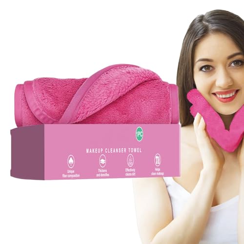 Gesichtsreinigungstuch, Make-up-Reinigungshandtuch - Bequeme Make-up-Entferner-Tücher | Gesichtsreinigungstuch, Make-up-Entferner-Tuch für unterwegs von Generic