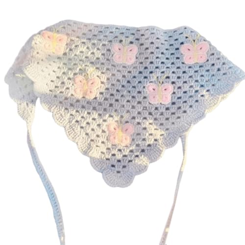 Gestricktes Schmetterlings-Haarband für den Außenbereich, kreativer Schal von Generic
