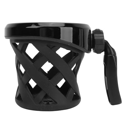 Getränkebassenhalter, Leichte Robuste 360 ​​° Rotation Anti -Slip -Motorrad -Getränkehalter Vielseitig für Goldflügel DCT (Black) von Generic