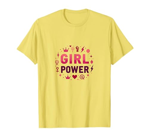 Girl Power: Stärkung der weiblichen Stärke und Einheit T-Shirt, Herren, Gelb, XL von Generic
